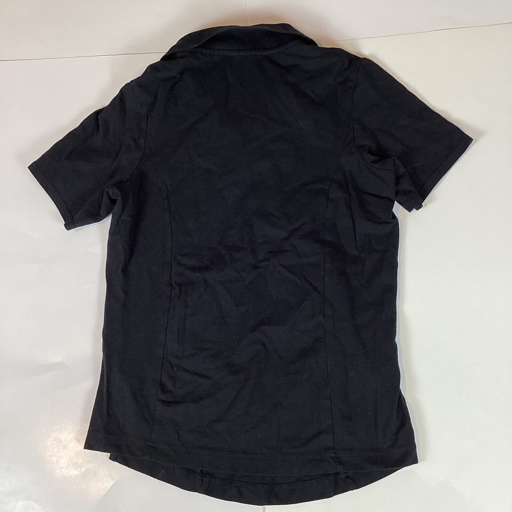 Lee Riders Womens Polo Shirt Top Size M Medium Casual Short Sleeve Stretch - Picture 5 of 7